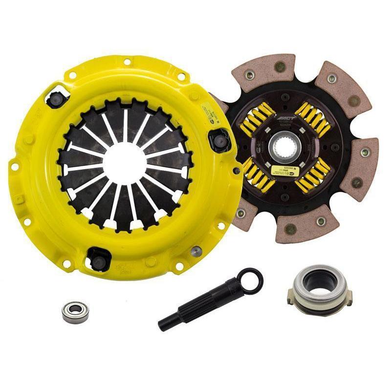 ACT HD/Race Sprung 6 Pad Clutch Kit Mazda Prot??g?? 2001-2003 / Prot??g?? Speed 2003 (Z66-HDG6)-actZ66-HDG6-Z66-HDG6-Clutches-ACT-JDMuscle