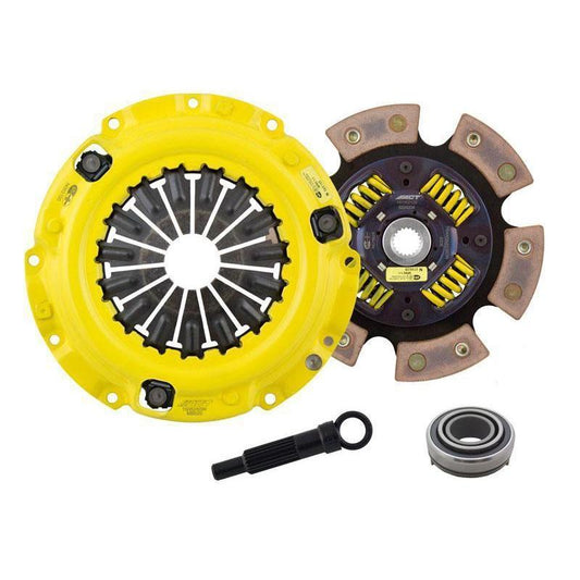 ACT HD/Race Sprung 6 Pad Clutch Kit Mitsubishi Lancer Ralliart 2004-2006 (MR1-HDG6)-actMR1-HDG6-MR1-HDG6-Clutches-ACT-JDMuscle