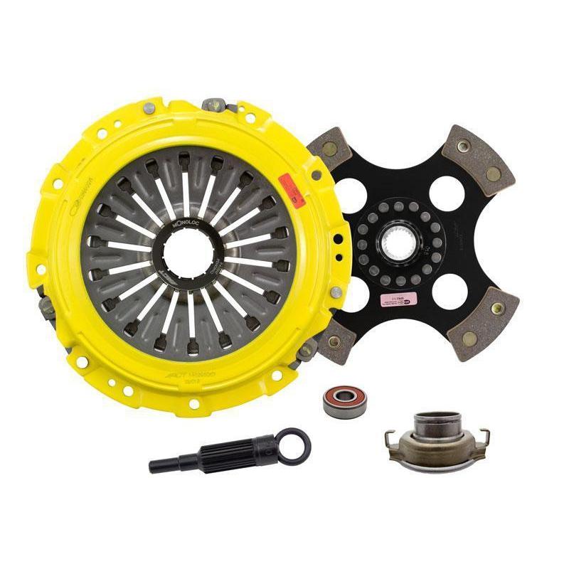 ACT Heavy Duty Clutch Kit 4 Puck Solid Subaru STI 2004-2020 (SB10-HDR4)-actSB10-HDR4-SB10-HDR4-Clutches-ACT-JDMuscle