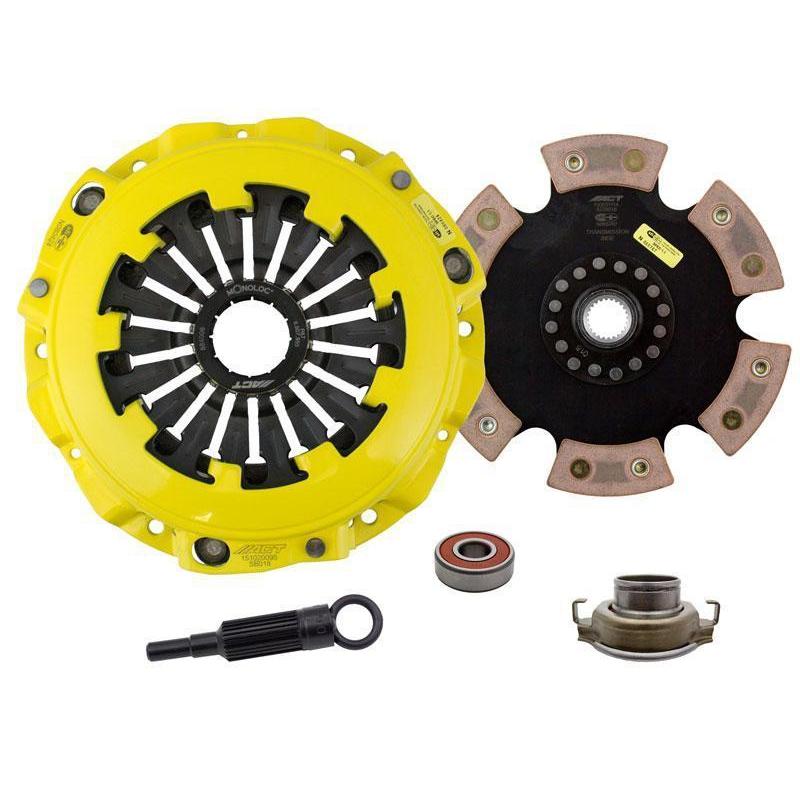 ACT Heavy Duty Clutch Kit Solid 6-Puck Subaru WRX 2002-2005 / Forester Xt 2004-2005 (SB9-HDR6)-actSB9-HDR6-SB9-HDR6-Clutches-ACT-JDMuscle
