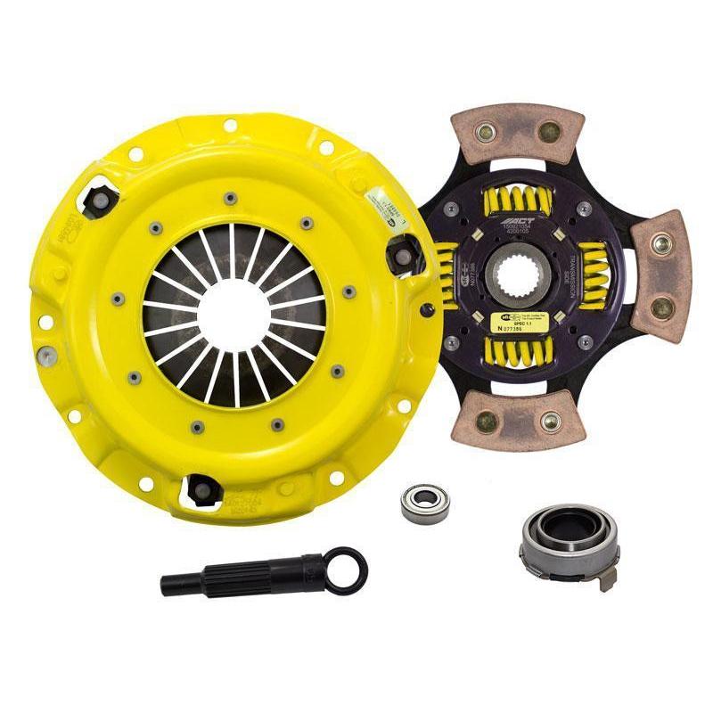 ACT Xtreme Race Sprung 4 Pad Clutch Kit Mazda Miata 1990-1993 (Use w/ OEM Flywheel) (ZM1-XTG4)-actZM1-XTG4-ZM1-XTG4-Clutches-ACT-JDMuscle