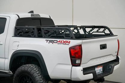 DV8 Offroad 05-23 Tacoma Overland Bed Rack 2pc. Adjustable | RRUN-01