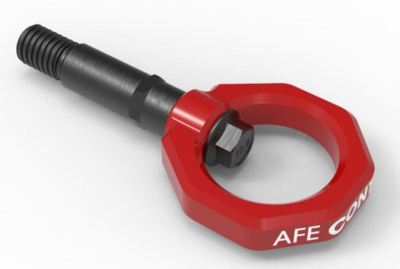 aFe Control Rear Tow Hook Red Toyota GR Supra A90 2020-21 | 450-721002-R