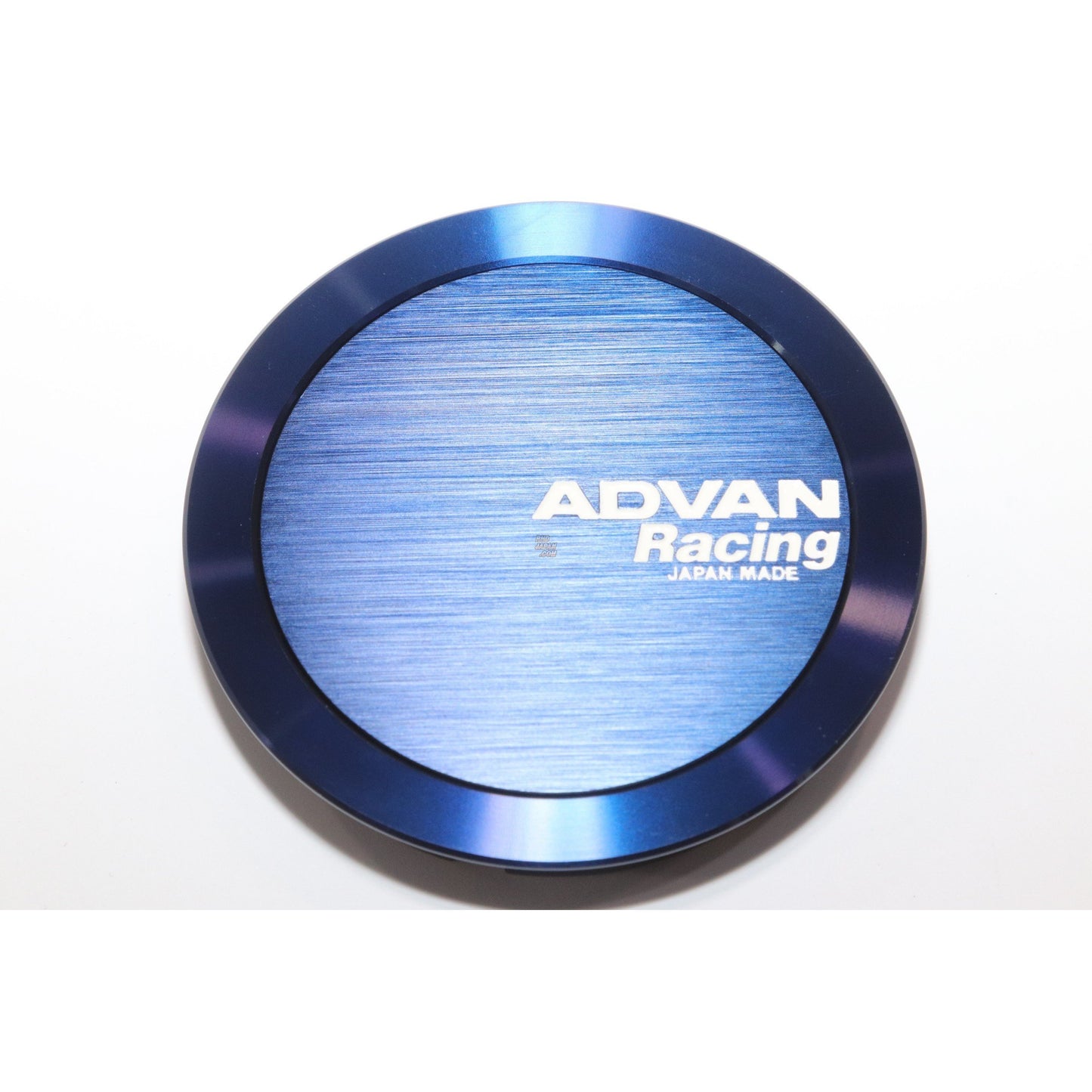 Advan 63mm Full Flat Centercap - Blue Anodized - Universal (V2083)-avnV2083-V2083-Center Caps-Advan-JDMuscle