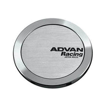 Advan 63mm Full Flat Centercap - Silver Alumite - Universal | V0331