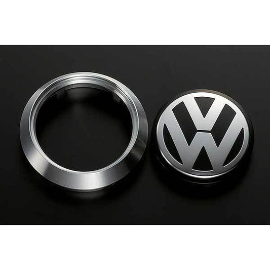 Advan 63mm VW Centercap Adapter Ring - White/Silver Alumite - Universal (Z9165)-avnZ9165-Z9165-Center Caps-Advan-JDMuscle