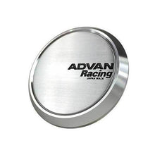 Advan 73mm Flat Centercap - Silver Alumite - Universal | Z9157