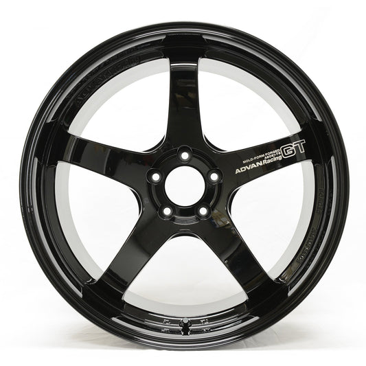 Advan GT Premium Version 20x10 +35 5x114.3 Racing Gloss Black Wheel - Universal (YAQ0K35E9P)-avnYAQ0K35E9P-YAQ0K35E9P-Wheels-Advan-20x10-+35mm-5x114.3-JDMuscle