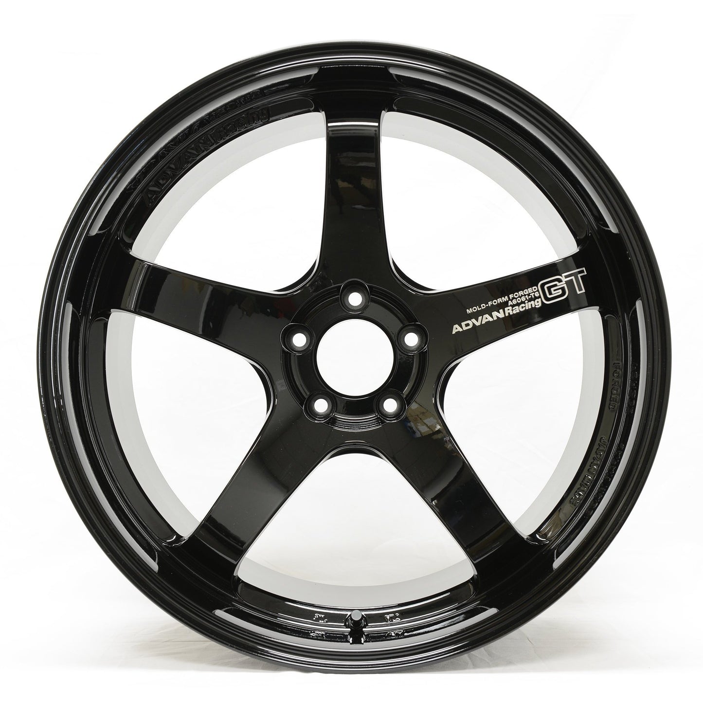 Advan GT Premium Version 21x9.5 +26 5x112 Racing Gloss Black Wheel - Universal (YAQ1J26M9P)-avnYAQ1J26M9P-YAQ1J26M9P-Wheels-Advan-21x9.5-+26mm-5x112-JDMuscle