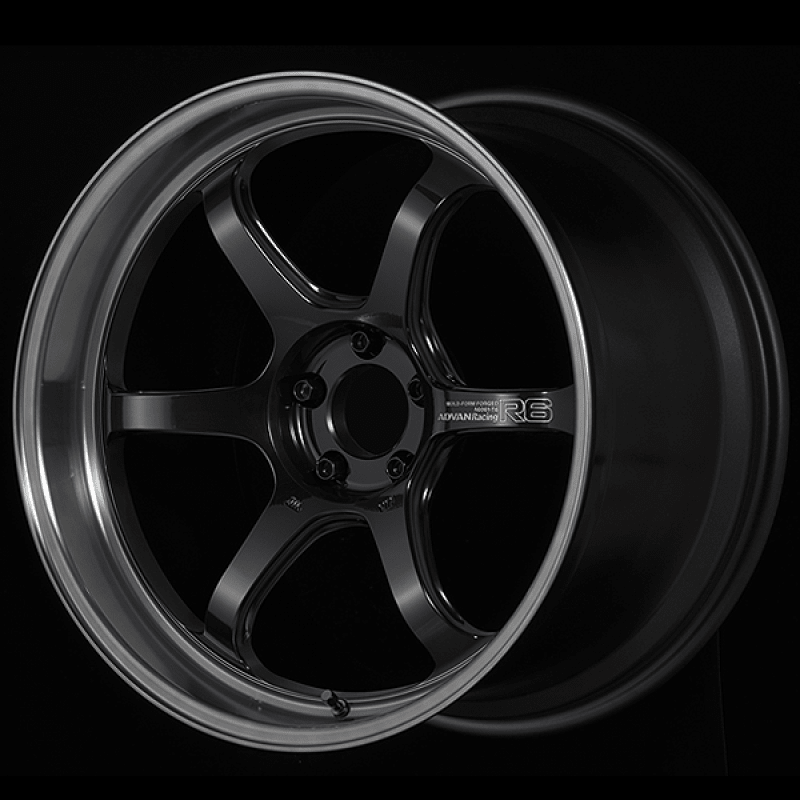 Advan R6 20x10 +25mm 5 - 112 Machining & Black Coating Graphite Wheel - JDMuscleNon - CategorizedavnYA60K25MBG