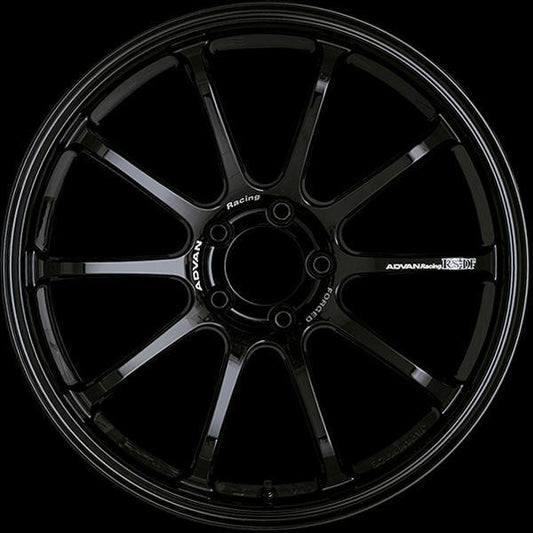 Advan RS-DF 19x9 +25 5x114.3 Racing Gloss Black Wheel - Universal (YAS9I25EB)-avnYAS9I25EB-YAS9I25EB-Wheels-Advan-19x9-+25mm-5x114.3-JDMuscle