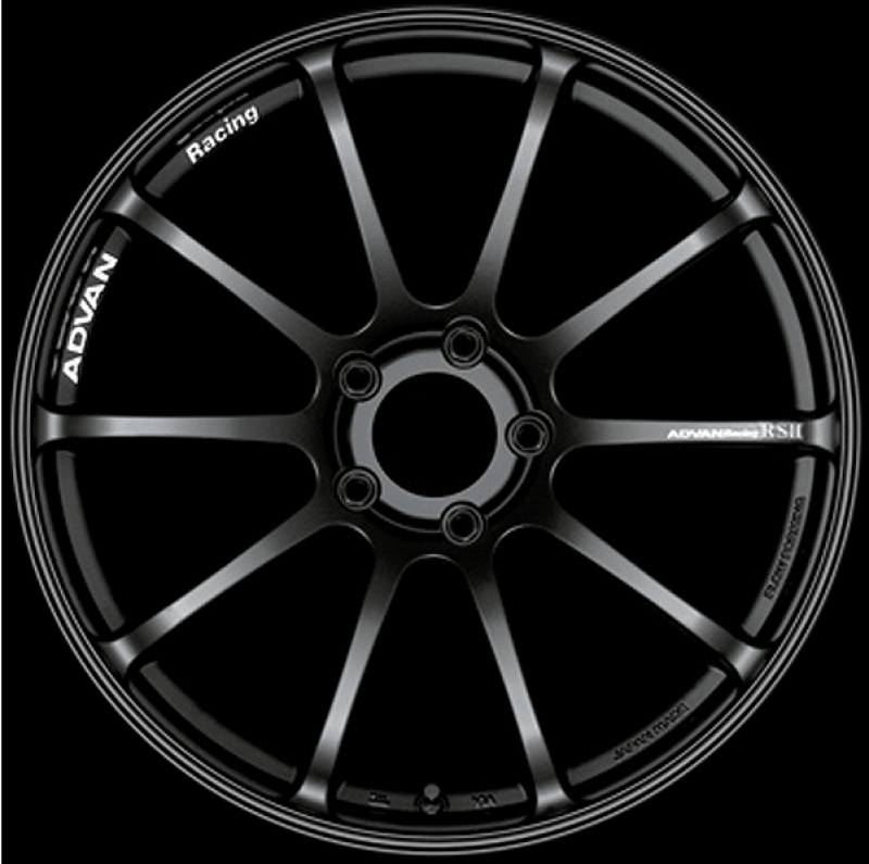 Advan RSII 18x9.5 +50 5 - 120 Semi Gloss Black Wheel - JDMuscleNon - CategorizedavnYAP8J50WSB