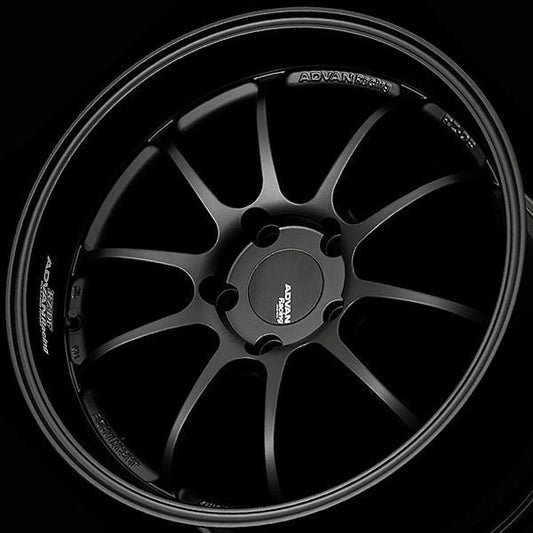 Advan RZ-DF 18x10 +35 5x114.3 Matte Black Wheel - Universal (YAM8K35EMB)-avnYAM8K35EMB-YAM8K35EMB-Wheels-Advan-18x10-+35mm-5x114.3-JDMuscle