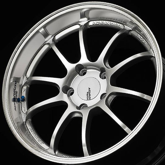 Advan RZ-DF 18x9.5 +40 5x130 Machining Hyper Silver Wheel - Universal YAM8J40PHS (YAM8J40PHS)-avnYAM8J40PHS-YAM8J40PHS-Wheels-Advan-18x9.5-+40mm-5x130-JDMuscle