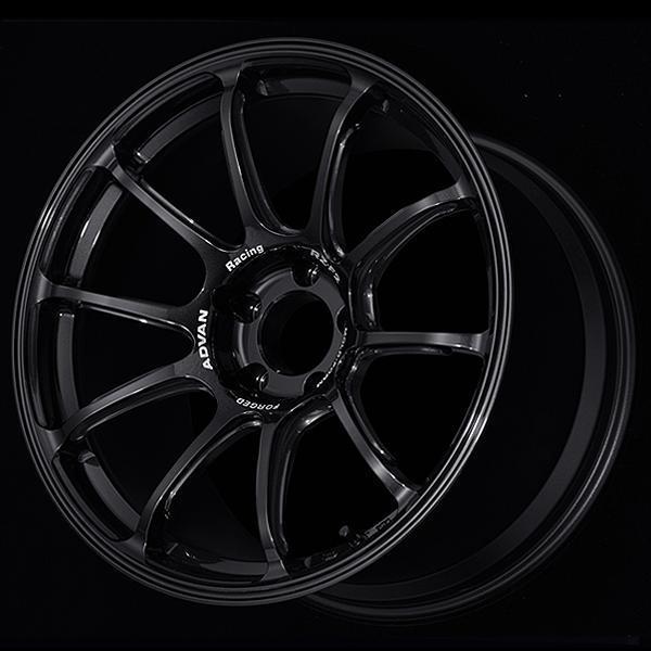 Advan RZ-F2 18x9.5 +12 5x114.3 Racing Titanium Black Wheel - Universal (YA28J12ETB)-avnYA28J12ETB-YA28J12ETB-Wheels-Advan-18x9.5-+12mm-5x114.3-JDMuscle