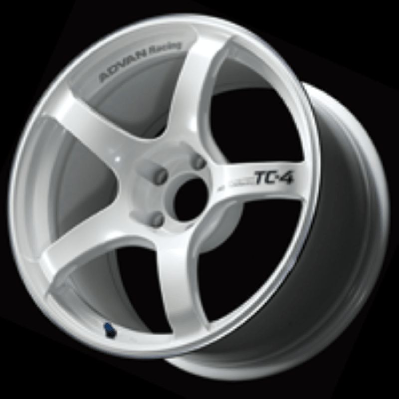 Advan TC4 15x5.0 +45 4 - 100 Racing White Metallic & Ring Wheel - JDMuscleNon - CategorizedavnYAD5A45AWMR