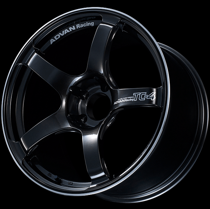 Advan TC4 17X9.5 +50M 5 - 114.3 Black Gunmetallic & Ring Wheel - JDMuscleNon - CategorizedavnYAD7J50EBGR