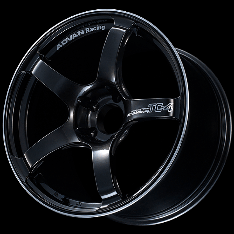 Advan TC4 18x8.5 +38 5 - 114.3 Racing Black Gunmetallic & Ring Wheel - JDMuscleNon - CategorizedavnYAD8H38EBGR