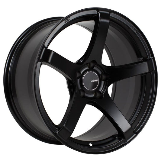 Enkei Kojin 17x9 45mm Offset 5x114.3 Bolt Pattern 72.6mm Bore Dia Matte Black Wheel *MOQ of 40*