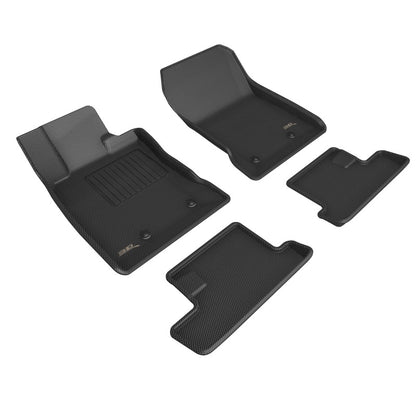 3D MAXpider 22-23 BRZ/GR86 Front and Rear All-Weather Floor Liner Set Black | L1SB03301509