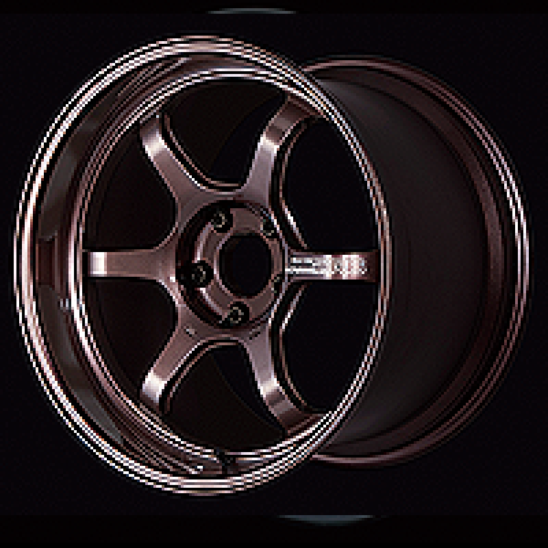 Advan R6 18x9.0 +43 5-114.3 Racing Copper Bronze Wheel