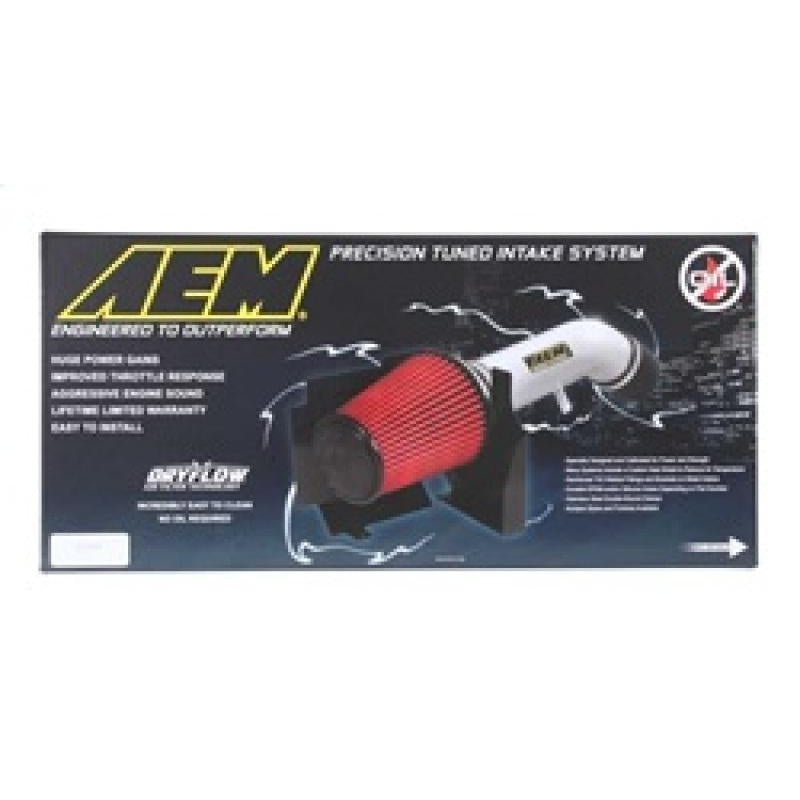 AEM 01-05 Honda Civic DX/LX M/T Red Cold Air Intake (21-502R)-aem21-502R-21-502R-Cold Air Intakes-AEM Induction-JDMuscle