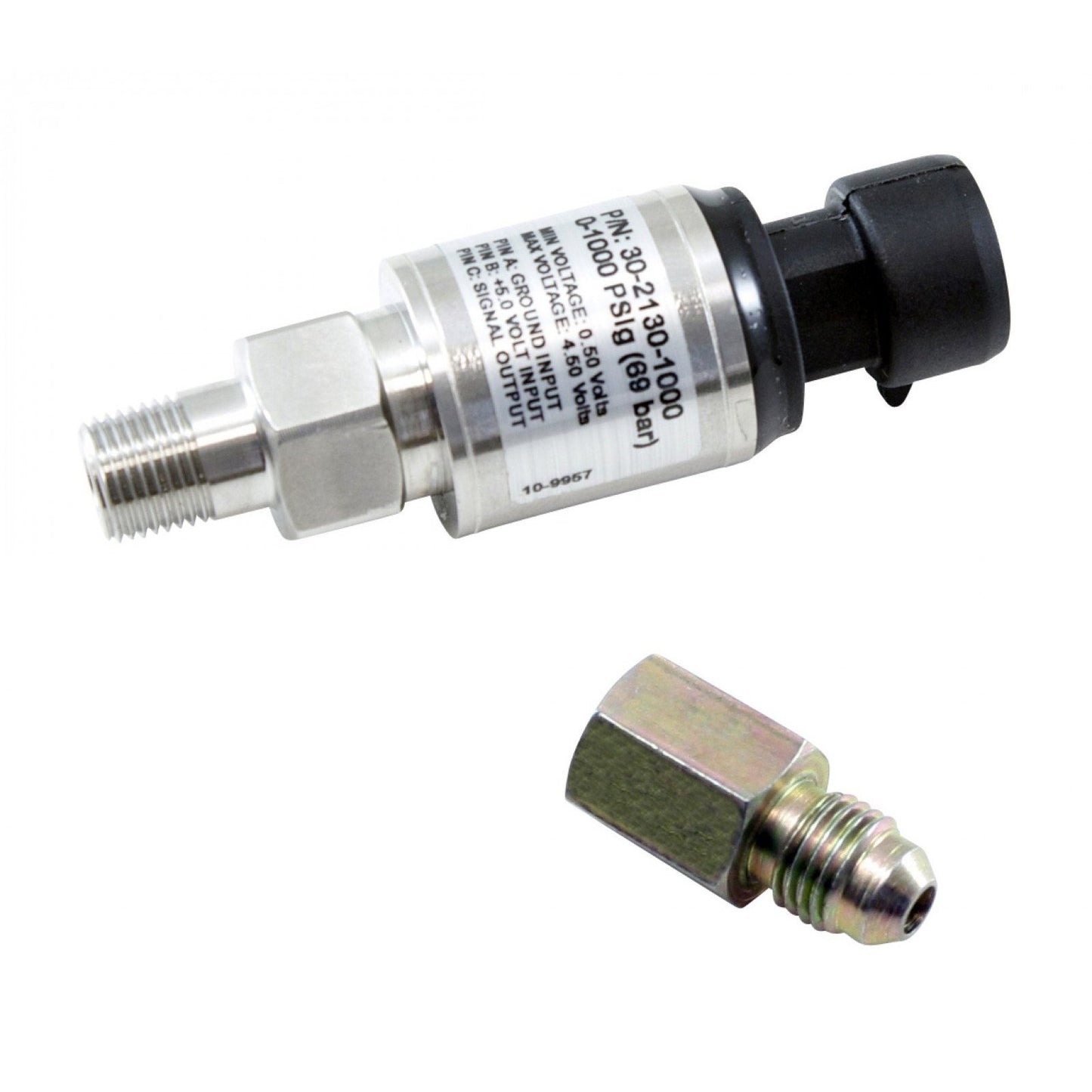 AEM 1000 PSIg Stainless Steel Pressure Sensor Kit | 30-2130-1000