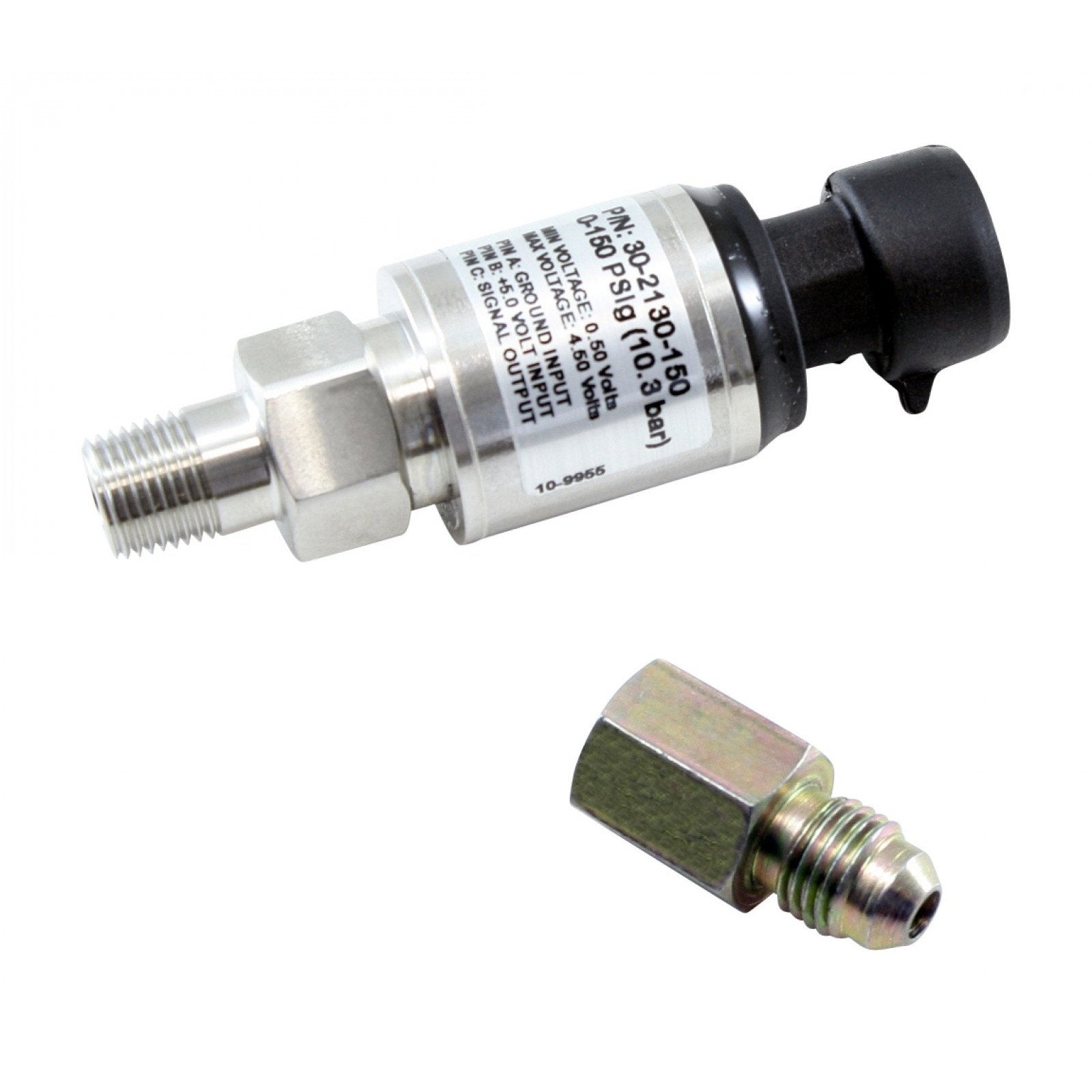AEM 150 PSIg Stainless Steel Pressure Sensor Kit | 30-2130-150