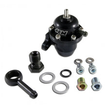 AEM Adjustable Fuel Pressure Regulator Acura & Honda 90 degree offset | 25-304BK