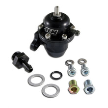 AEM Adjustable Fuel Pressure Regulator Acura & Honda Offset Flange | 25-301BK