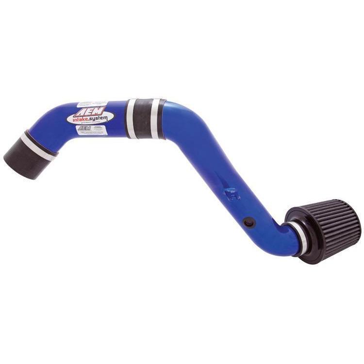 AEM Blue Cold Air Intake Nissan 350Z 2003-2006 (21-547B)-aem21-547B-21-547B-Cold Air Intakes-AEM Induction-JDMuscle