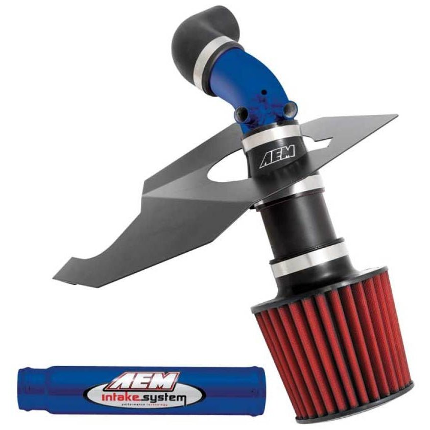 AEM Blue Short Ram Intake Mazda Miata L4 1.8L 2004 | 22-489B - JDMuscleIntakesaem22-489B