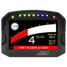 AEM CD-5G Carbon Digital Dash Display w/ Interal 10Hz GPS & Antenna - Universal | 30-5602