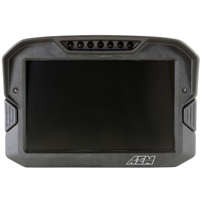 AEM CD-7 Non Logging Race Dash Carbon Fiber Digital Display (CAN Input Only) - Universal (30-5700)-aem30-5700-30-5700-Multi Gauges-AEM Electronics-JDMuscle
