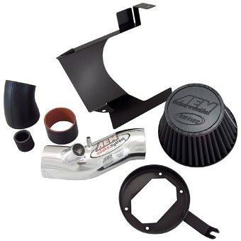 AEM Short Ram Intake Polished Mitsubishi EVO 8 2003-2005 (22-435P)-aem22-435P-22-435P-Short Ram Intakes-AEM Induction-JDMuscle