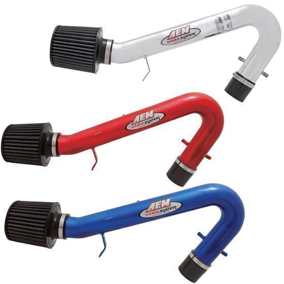 AEM Short Ram Intake Subaru Impreza 2.5RS 2000-2001 (22-470B)-aem22-470B-22-470B-Short Ram Intakes-AEM Induction-Blue-JDMuscle