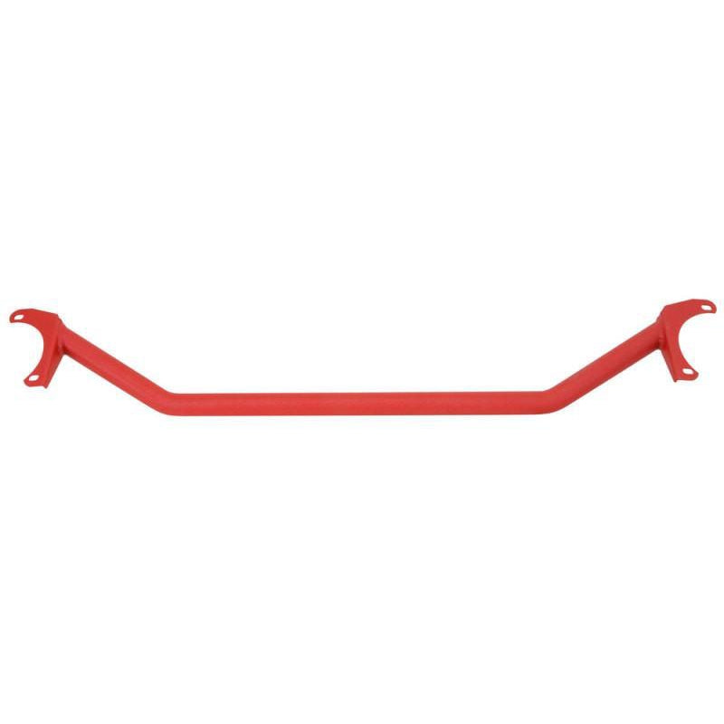 AEM Strut Bar Wrinkle Red Subaru WRX / STI 2009-2014 (29-0004WR)-aem29-0004WR-29-0004WR-Strut Tower Bars-AEM Induction-JDMuscle