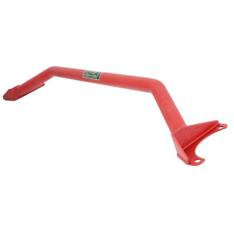 AEM Strut Bar Wrinkle Red Subaru WRX / STI 2009-2014 (29-0004WR)-aem29-0004WR-29-0004WR-Strut Tower Bars-AEM Induction-JDMuscle