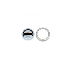 AEM X-Series AEMnet Can Bus Gauge Accessory Kit Silver Bezel & White Faceplate | 30-0312-ACC