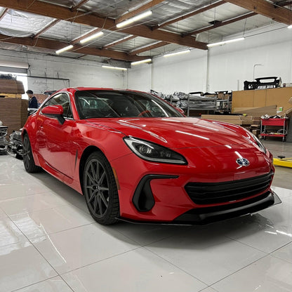 AeroFlowDynamics 2022+ BRZ Front Splitter V1 - JDMuscleFront Wind SplitterNotch