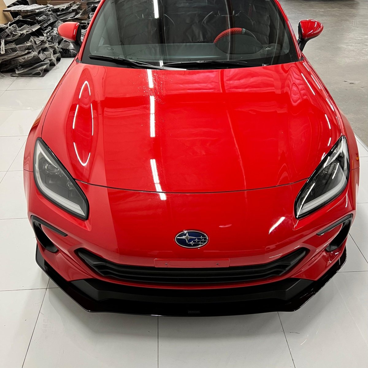 AeroFlowDynamics 2022+ BRZ Front Splitter V1 - JDMuscleFront Wind SplitterNotch