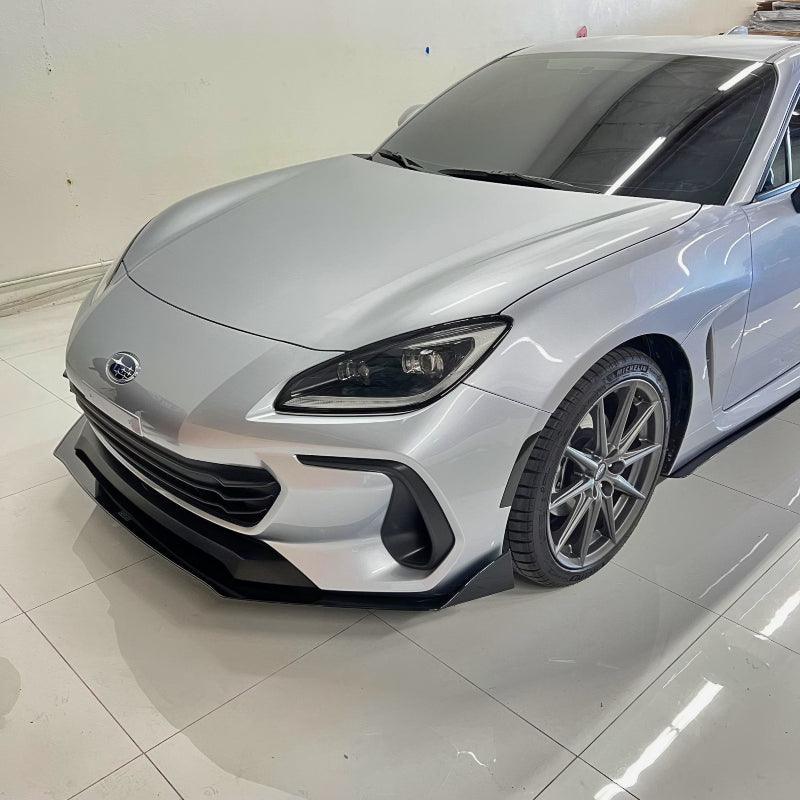 AeroFlowDynamics 2022+ BRZ Front Splitter V2 - JDMuscleFront Wind SplitterNotch