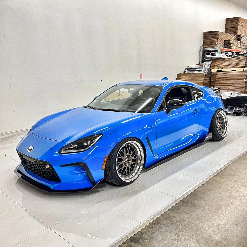 AeroFlowDynamics 2022+ GR86/BRZ Side Skirt Extension V2 - JDMuscleSide Skirts