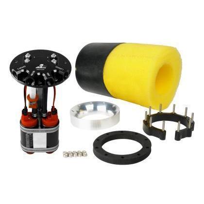 Aeromotive Dual Phantom Stealth Fuel System - Universal-aer18309-Fuel System Kits-Aeromotive-JDMuscle