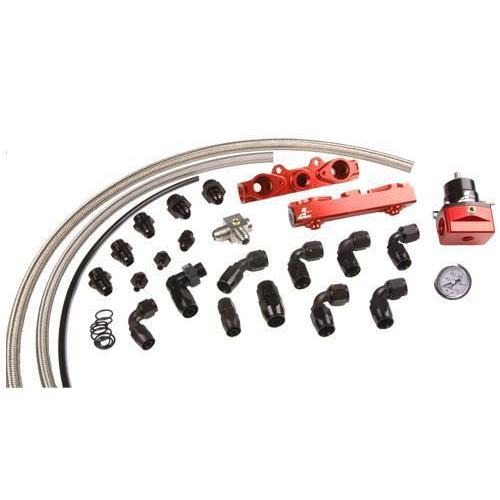 Aeromotive Side Feed High Flow Billet Fuel Rail Kit 04-06 STi/05-06 Legacy GT / Outback XT 05-06-aer14137-Fuel Rails-Aeromotive-JDMuscle