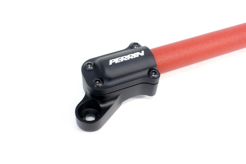 Perrin 13-22 BRZ / 13-16 FRS / 17-21 GT86 / 2022 GR86 Front Strut Tower Bar Red | PSP-SUS-066RD