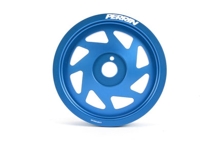 Perrin 15-24 Subaru WRX / 13-16 FR-S/ 13-23 BRZ / 22-23 GR86 / 12-24 Impreza / 13-24 Crosstrek / 13-24 Legacy Lightweight Crank Pulley - Blue | PSP-ENG-101BL