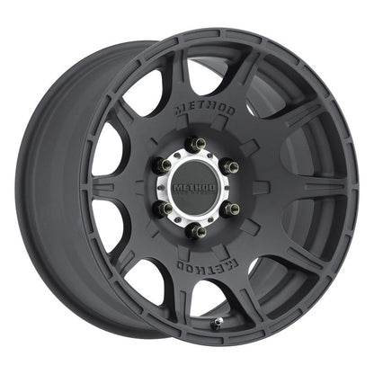 Method MR308 Roost 17x8.5 0mm Offset 6x135 87mm CB Matte Black Wheel