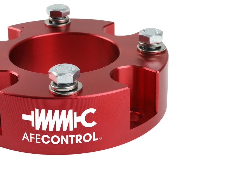 aFe 07 - 21 Tundra Control 2.5 In Leveling Kit Red | 416 - 72T002 - R - JDMuscleWheel Spacers and Adaptersafe416-72T002-R