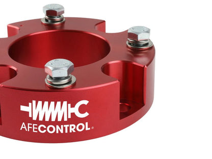 aFe 07 - 21 Tundra Control 2.5 In Leveling Kit Red | 416 - 72T002 - R - JDMuscleWheel Spacers and Adaptersafe416-72T002-R